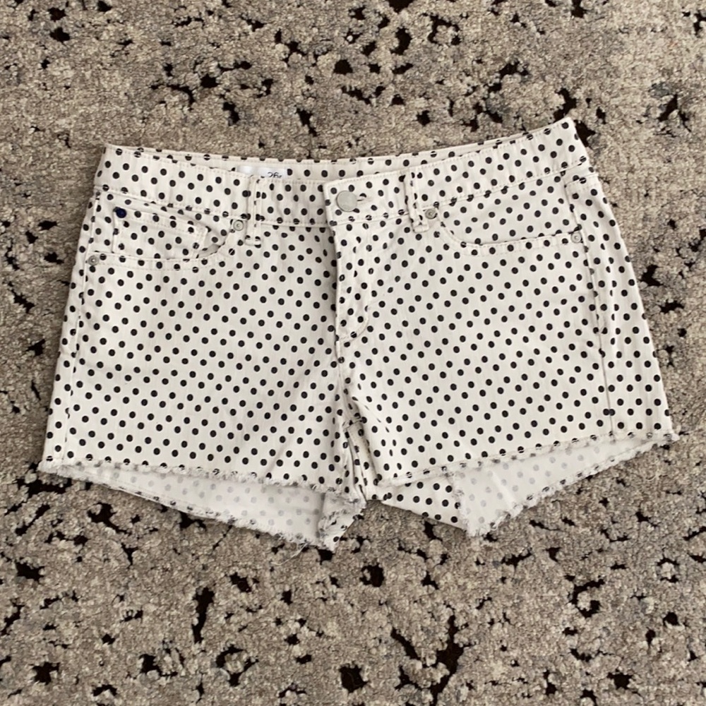 Gap Polka Dot Denim Shorts